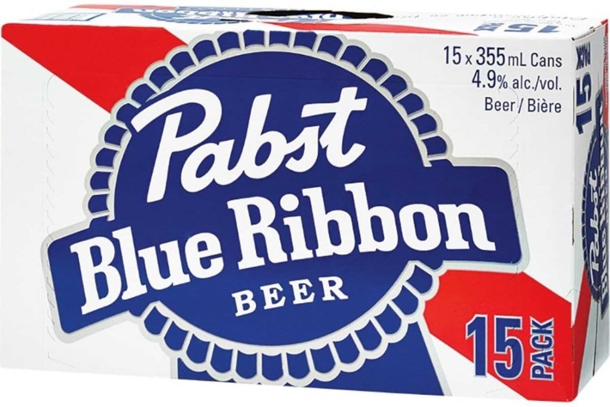 PABST BLUE RIBBON 15X355ML (1 x 355ML)