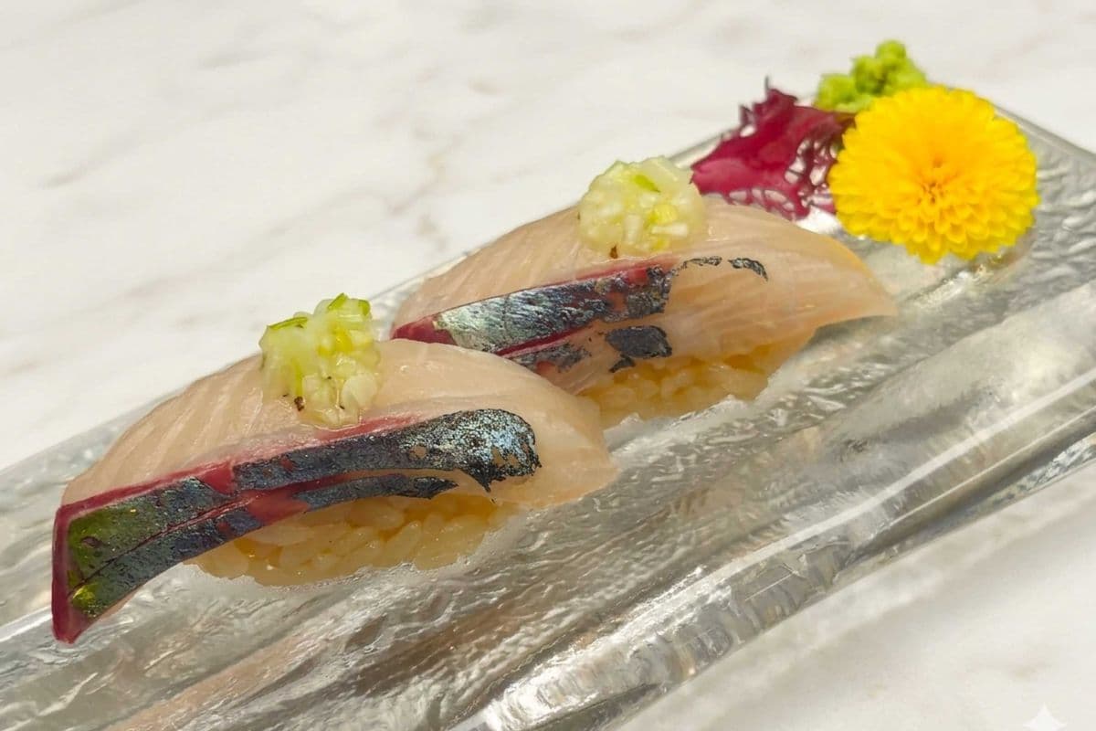Shima Aji Nigiri (1pc)