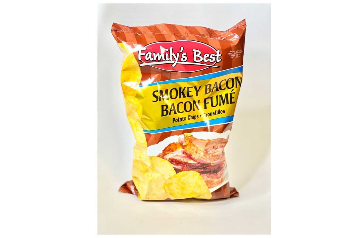 Family's Best Chips - Smokey Bacon (130 g)