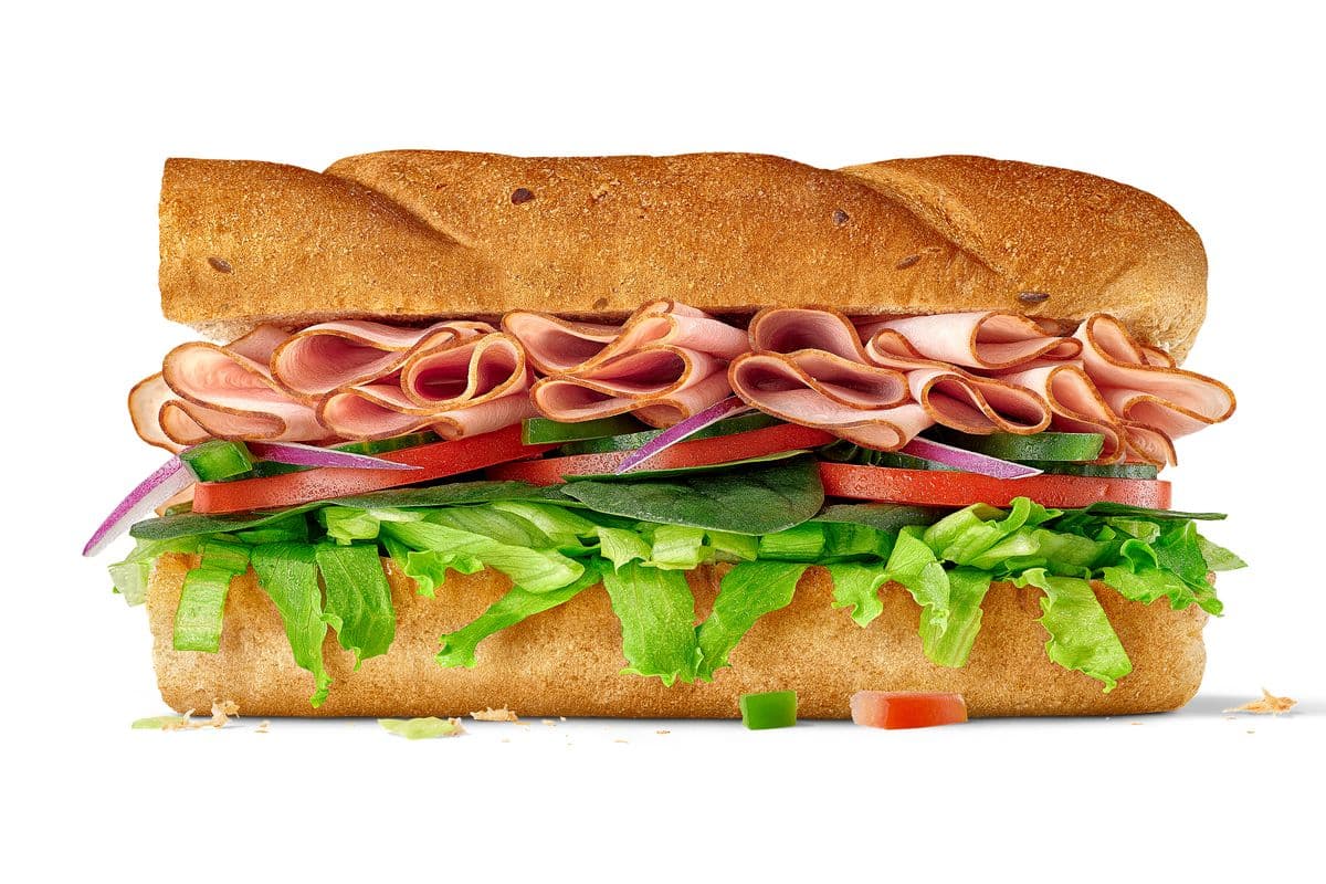 6" Black Forest Ham Sub (260 Cals)