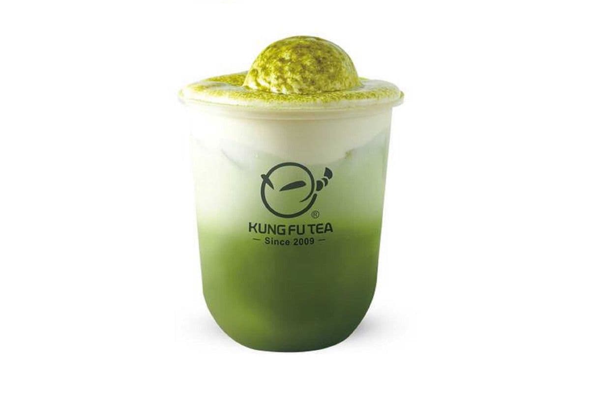 Cheese Milk Matcha Latte + Ice Cream (L)