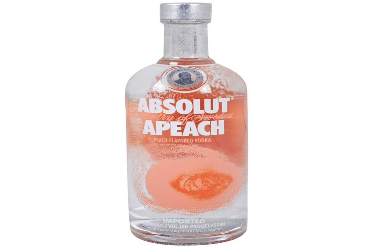 Absolut Peach VODKA 750 ML (1 x 750ml)