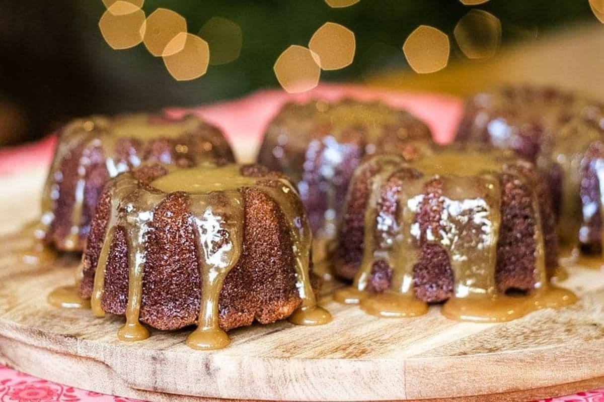 Butter Toffee Bread Pudding Dessert (760 Cals)