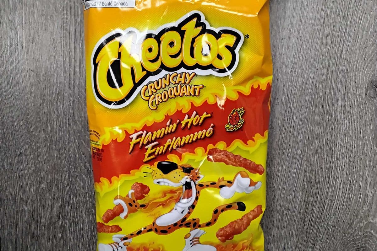 Cheetos crunchy flaming hot 285g