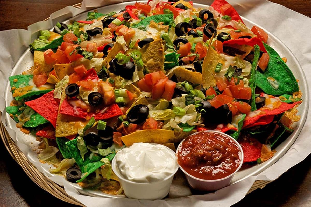 Solo Veggie Nachos