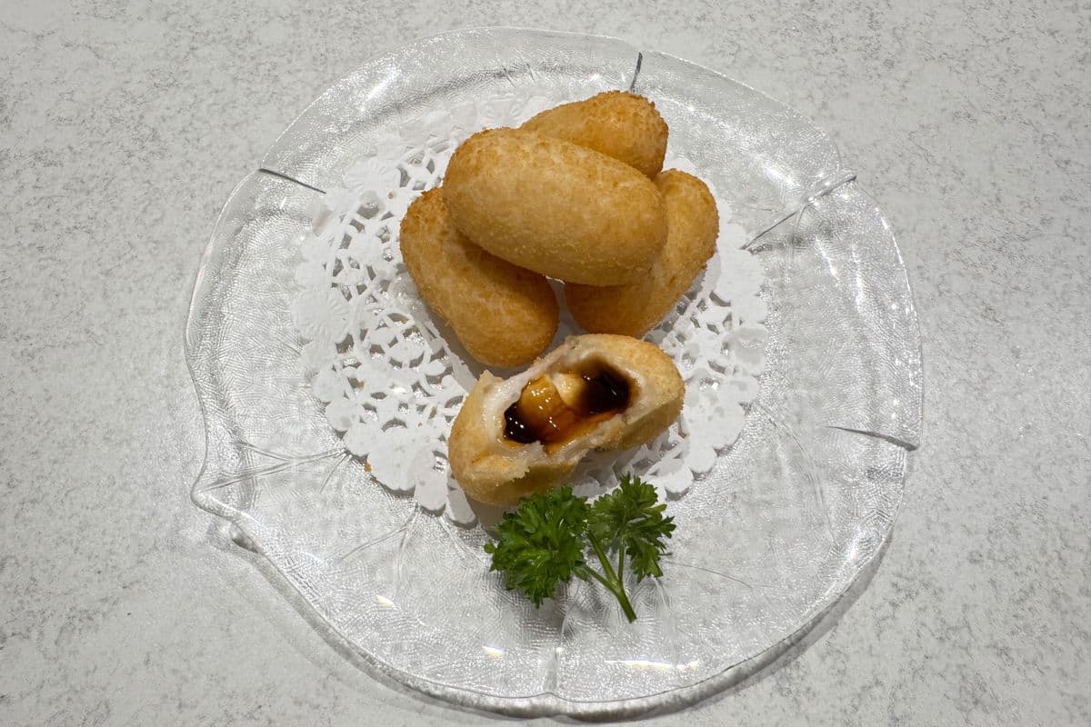 23.Stick Rice cake with Brown Sugar