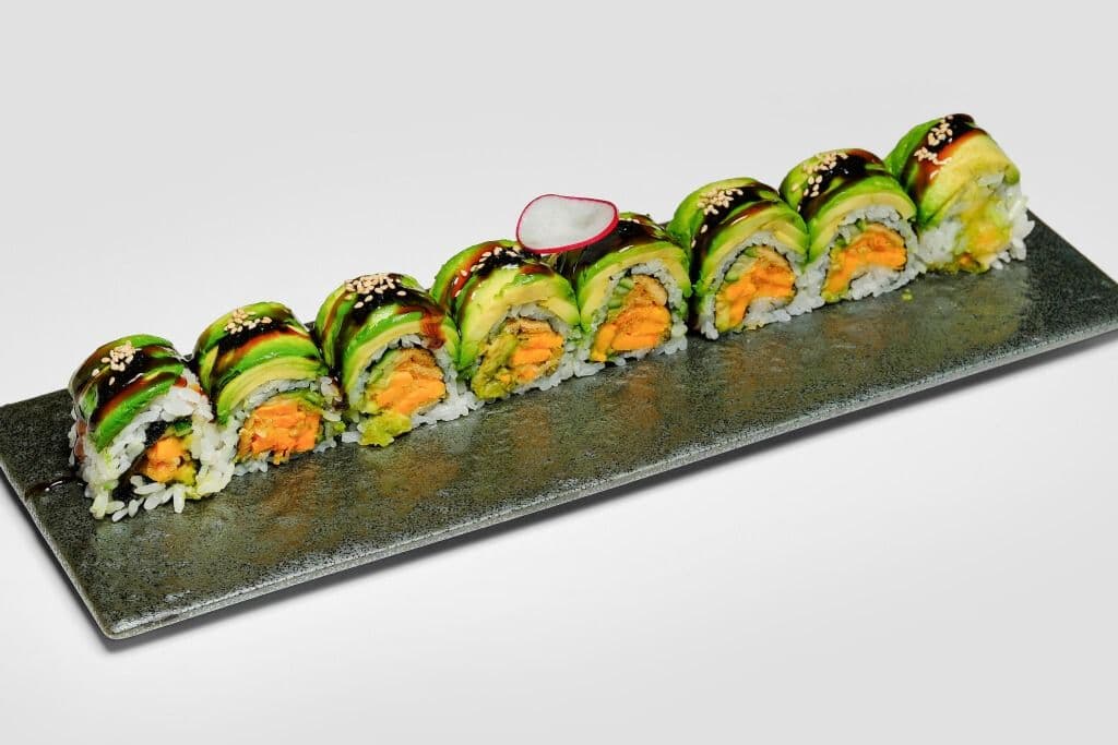 Veggie Caterpillar Roll(8pcs)