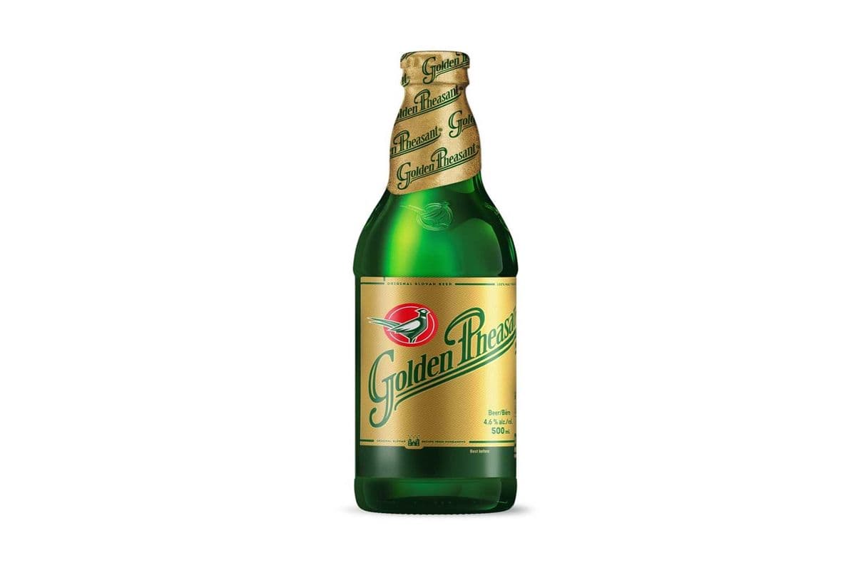 GOLDEN PHEASANT ORIGINAL SLOVAK BEER 500 ML (1 x 500 ML)