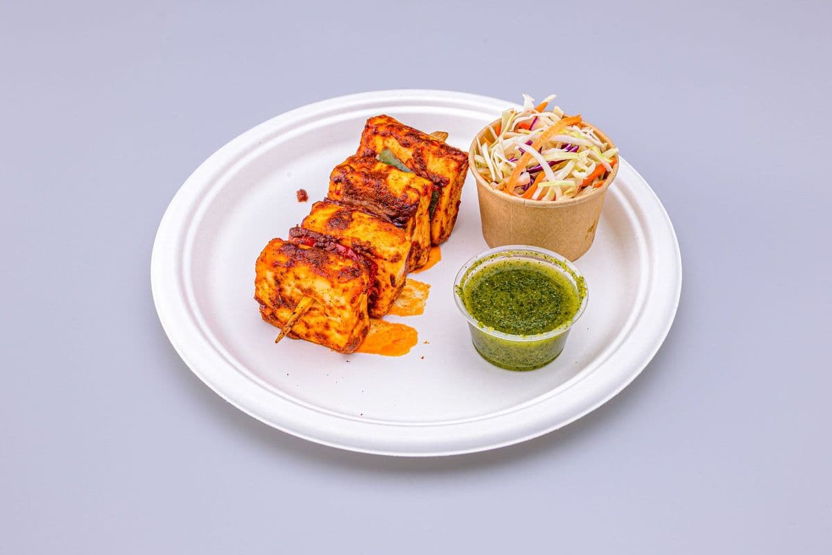 Paneer Piri-Piri(Cooked)(1 skewer) (1 Skewer)