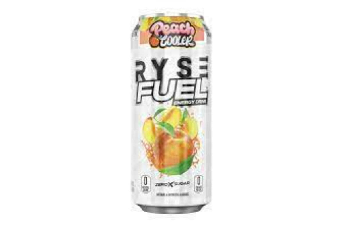 RYSE Fuel Energy Peach Cooler