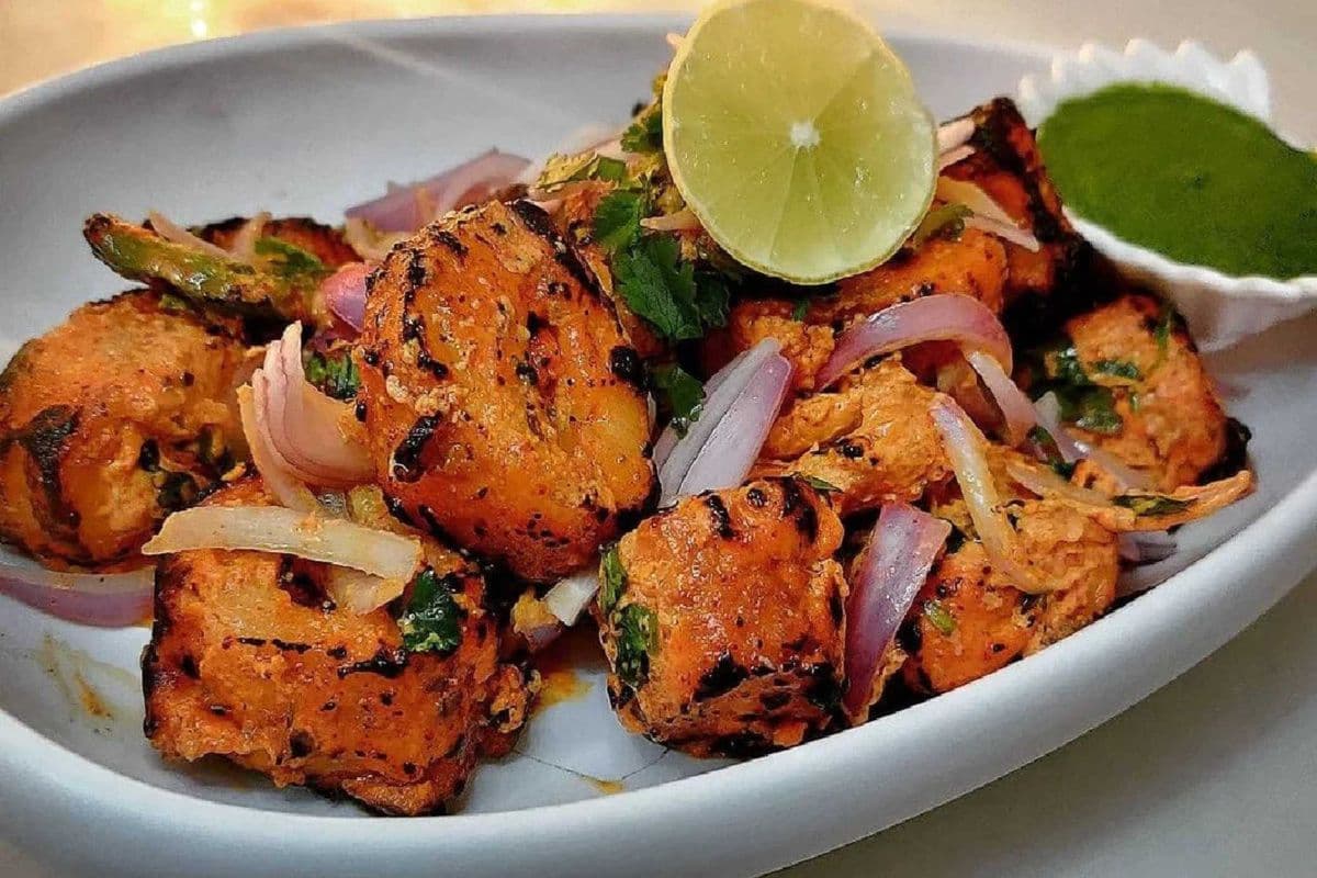 BBQ Soya Chaap Tikka (8Pcs)