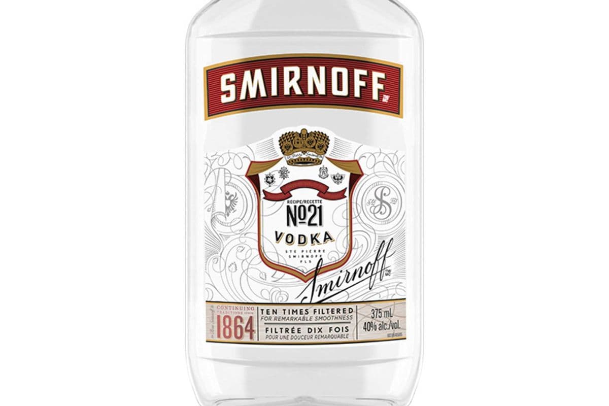 SMIRNOFF VODKA REGULAR (1 x 375ML)