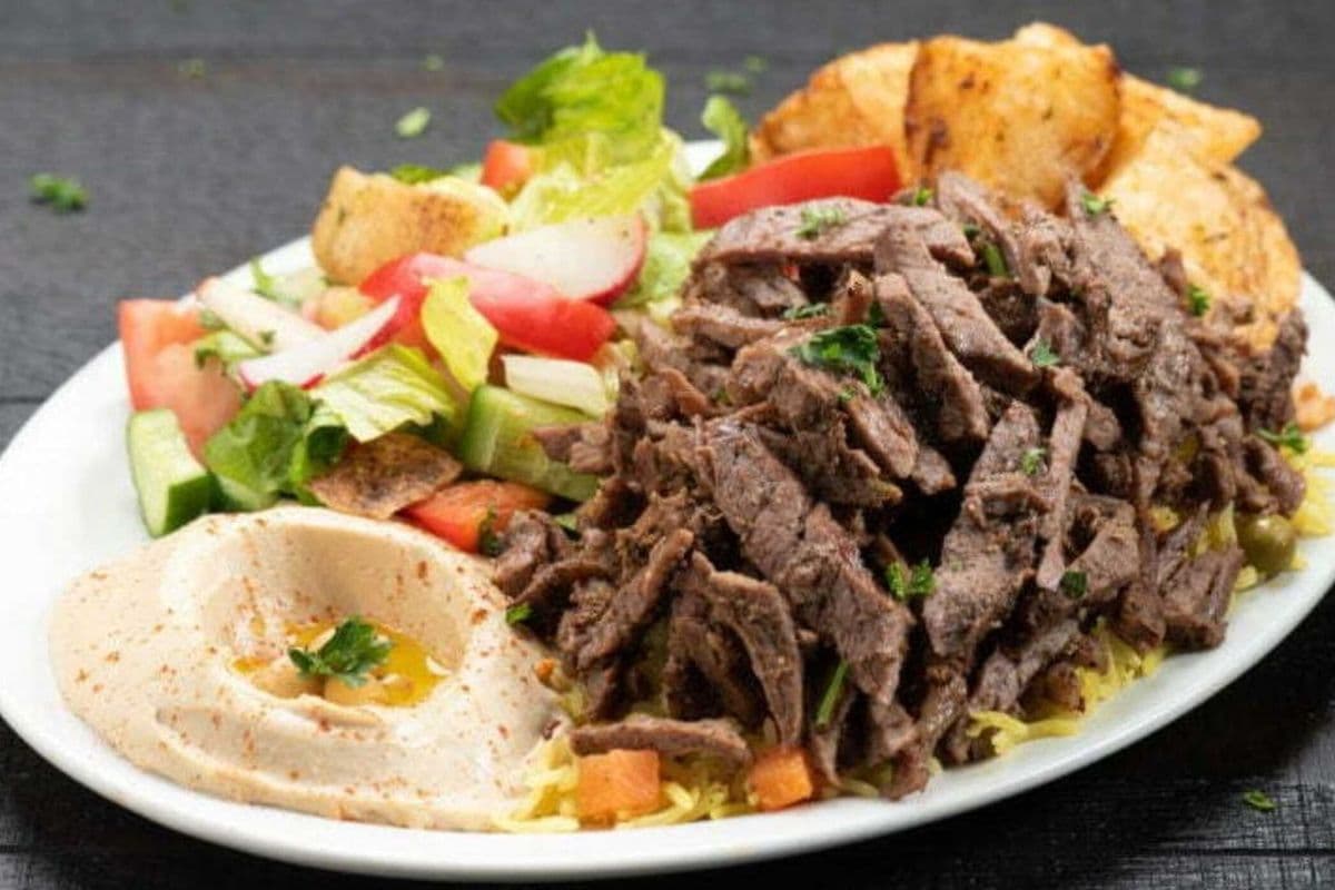 Lamb Shank platter
