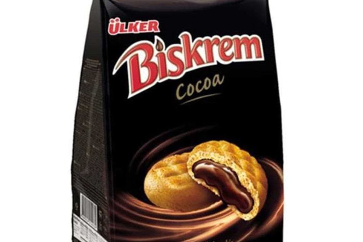 ULKER BISKREM BISCUIT FILLED W CACAO CREAM 200g