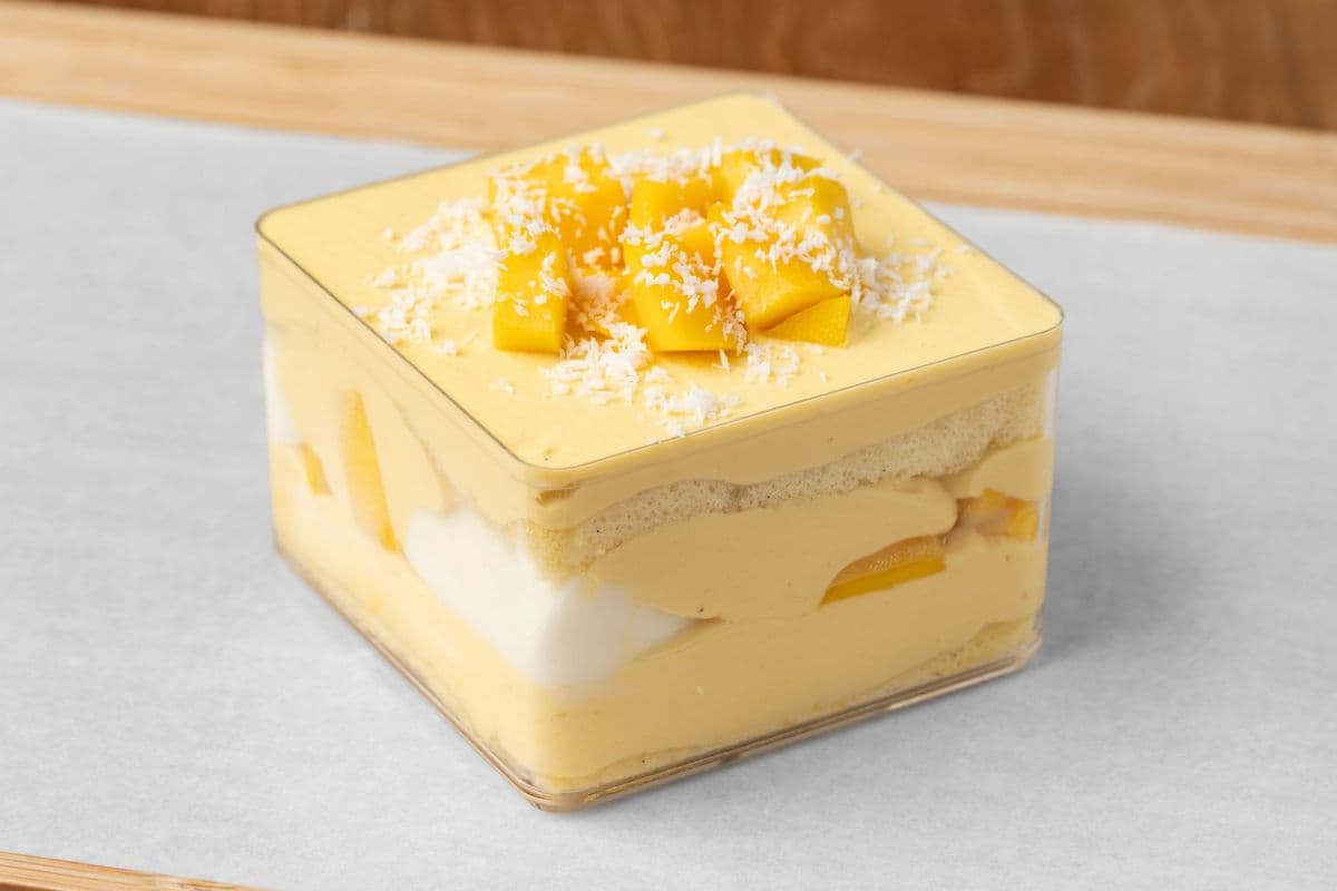 Mango Coconut Mini Cake