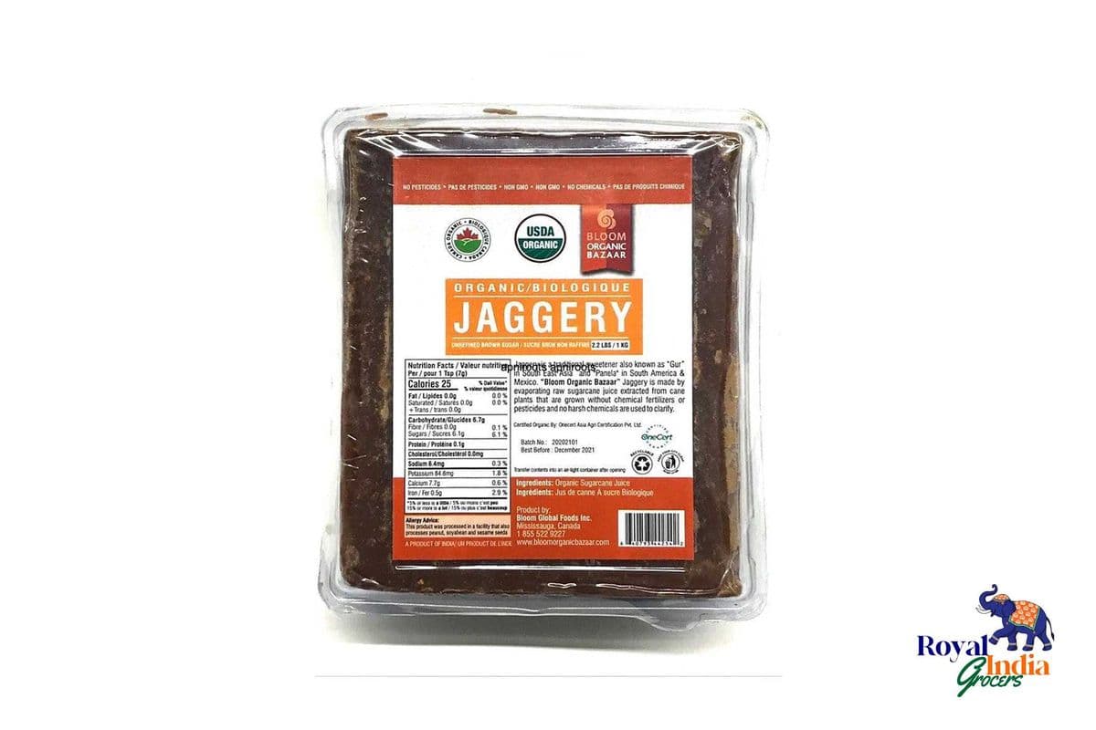 Bloom Organic Jaggery (1 kg)