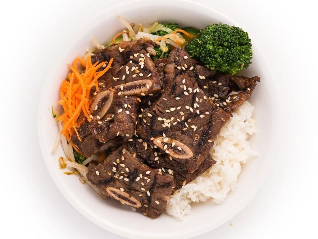 Korean BBQ Beef Ribs Bowl