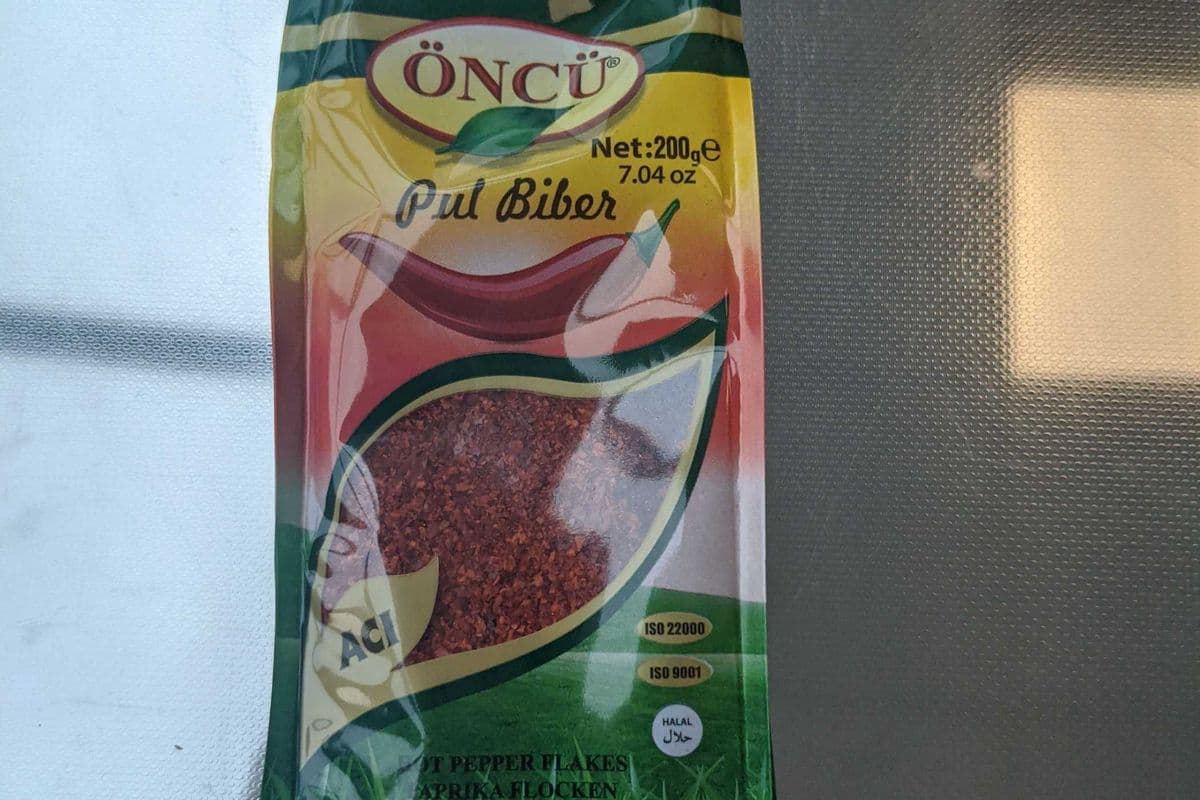 ONCU ACI KIRMIZI PUL BIBER HOT RED PEPPER FLAKES 200g
