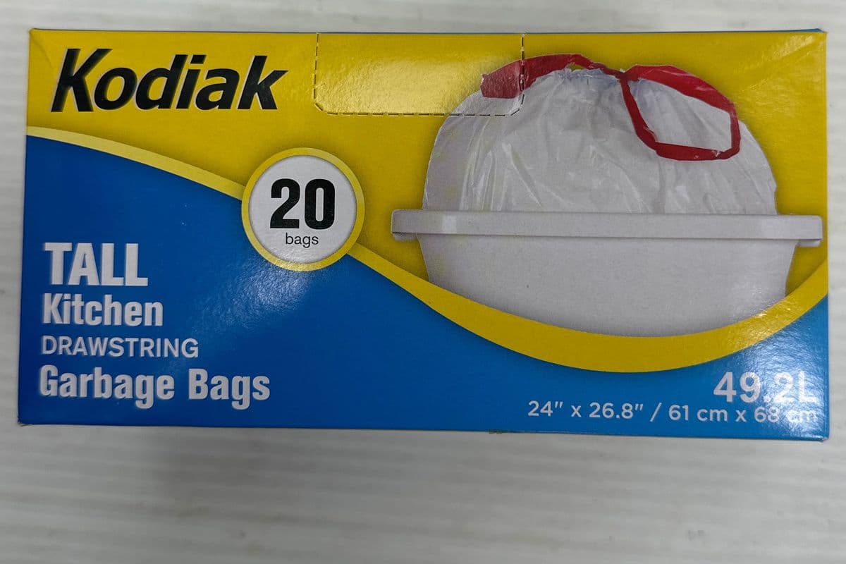 Kodiak Tall Kitchen Drawstrings Garbage Bags (20 bags)