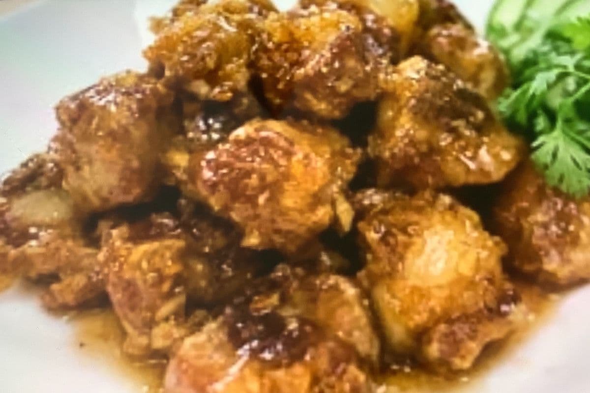 Honey Garlic Pork (Boneless)