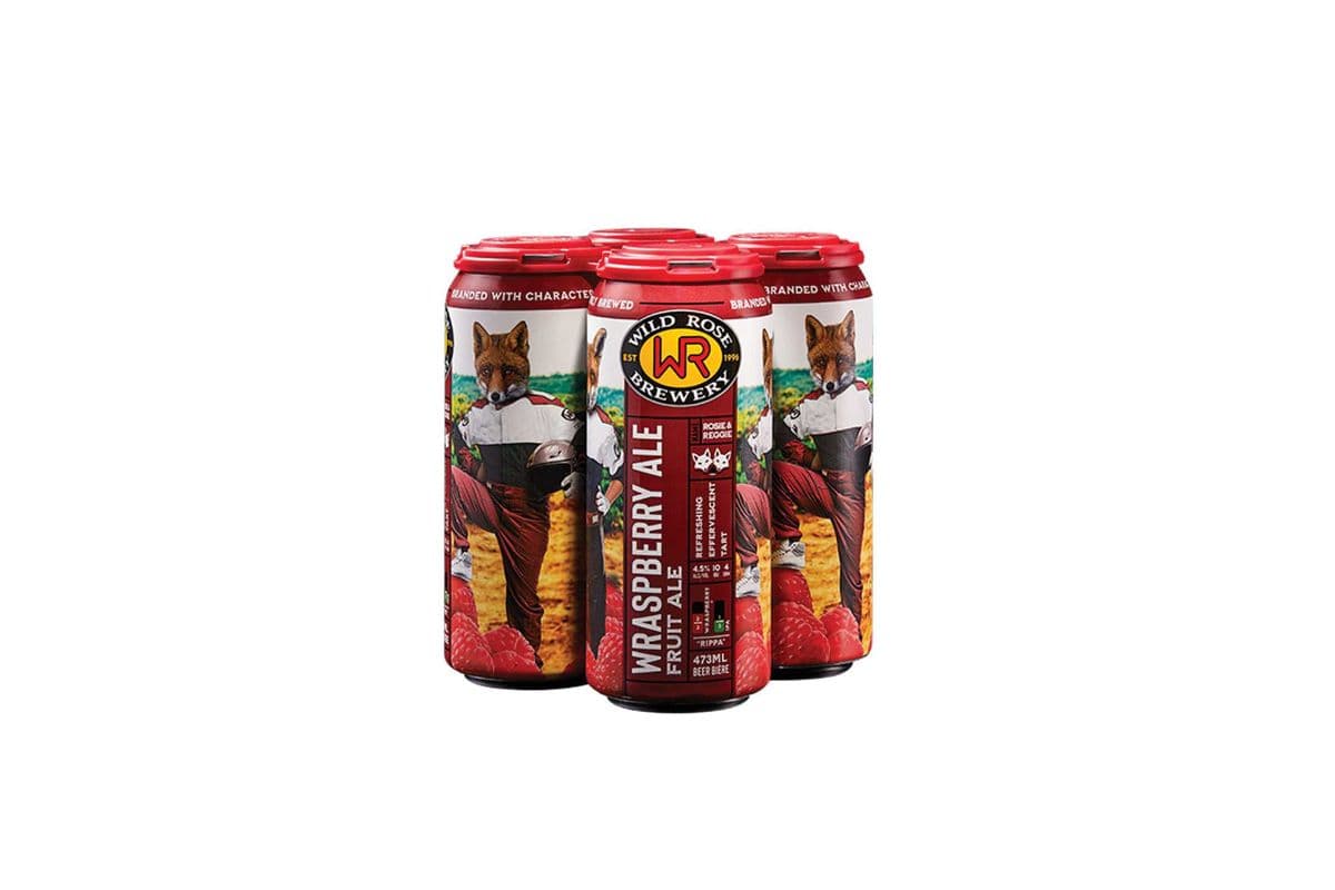 Wild Rose Wraspberry (4 x 473 ml Cans)
