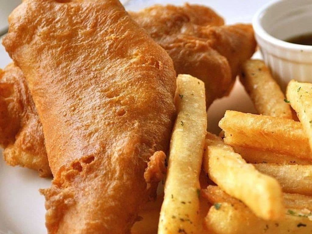 Golden Crispy Fish and Chips