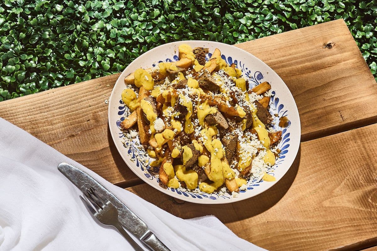 Greek-style Meat Poutine