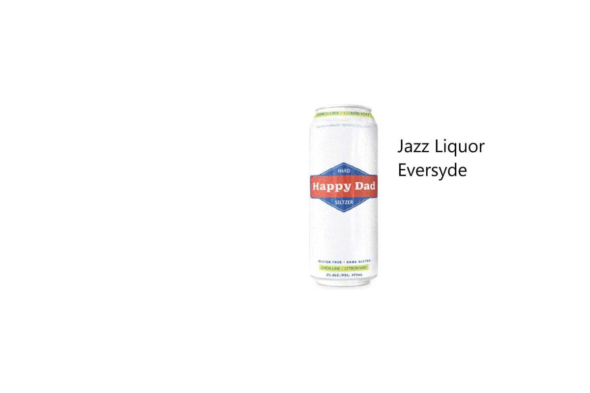 HAPPY DAD HARD SELTZER LEMON LIME (1 x 473ML)