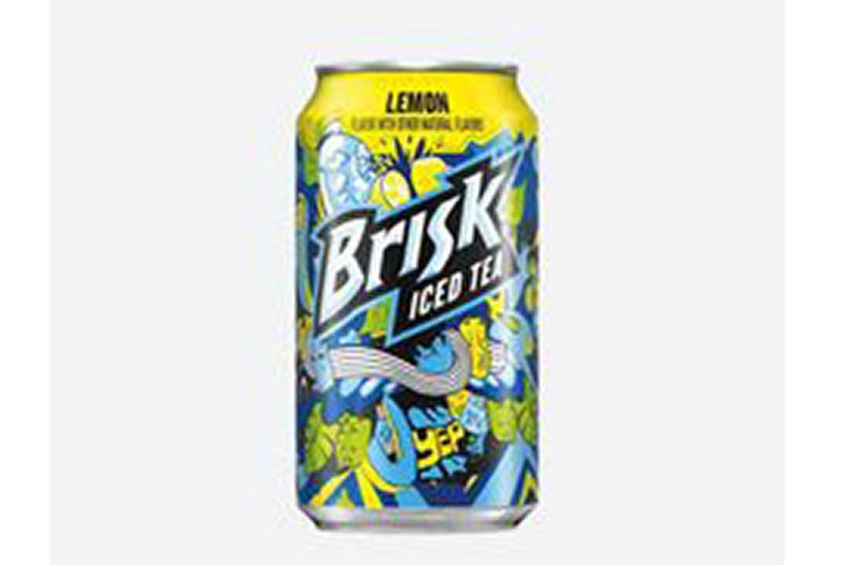 Brisk iced tea. (355 ml)