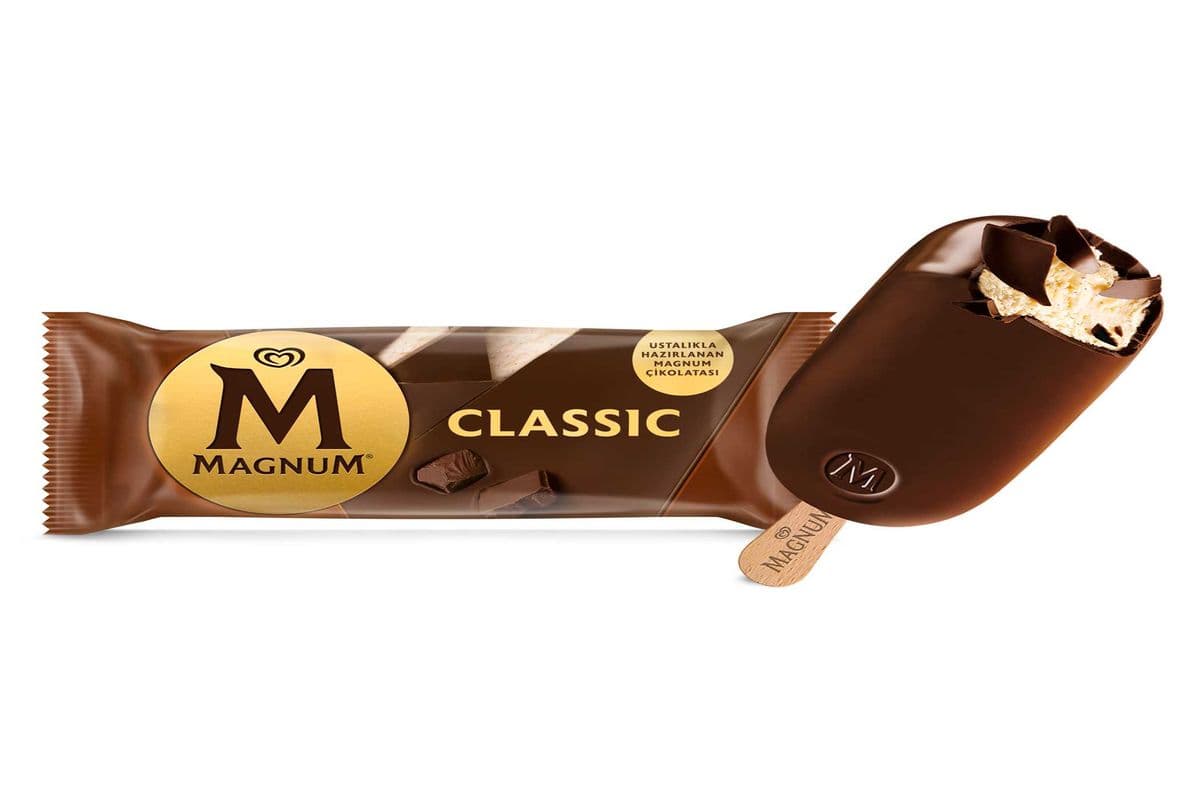 MAGNUM CLASSIC ICE CREAM BAR (100ML) (220 Cal)