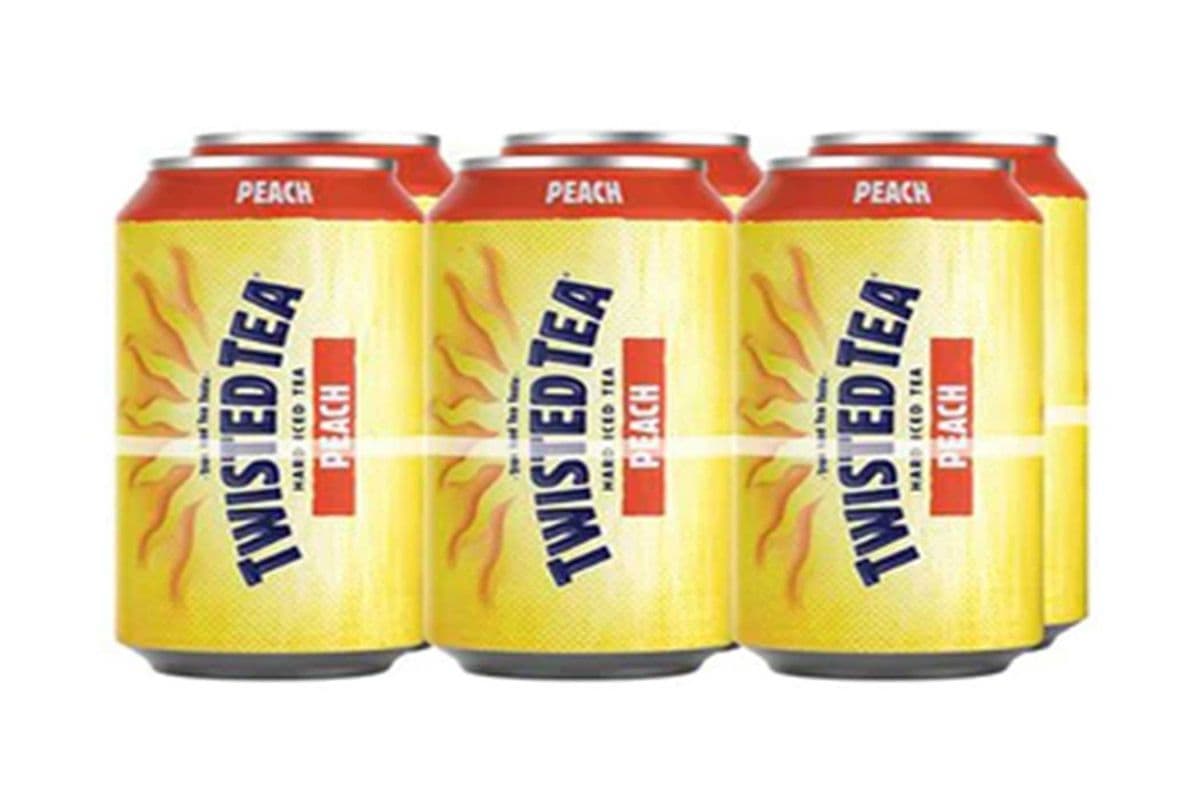 Twisted Tea Peach 6 CANS (6 x 355ML)