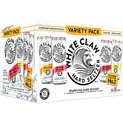 WHITE CLAW VARIETY PACK NO.2 12 CAN (12 x 355ML)