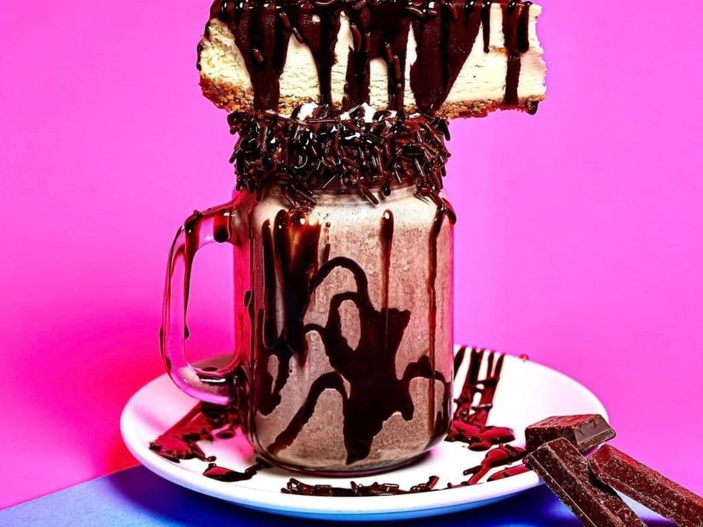 Chocolate Cheesecake Monster Shakes