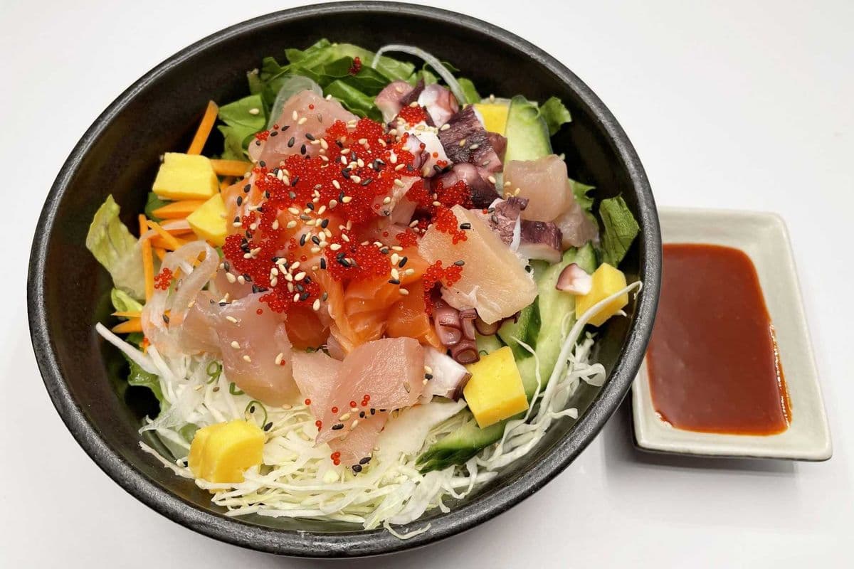 Sashimi bibimbab