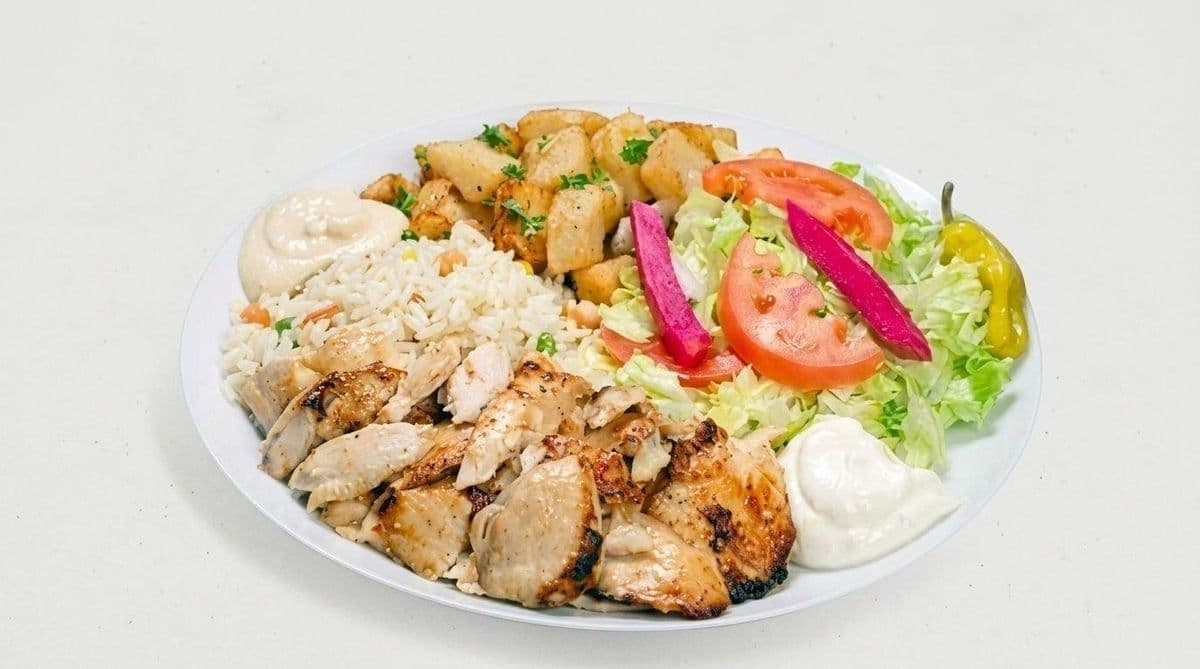 Assiette Shish Taouk