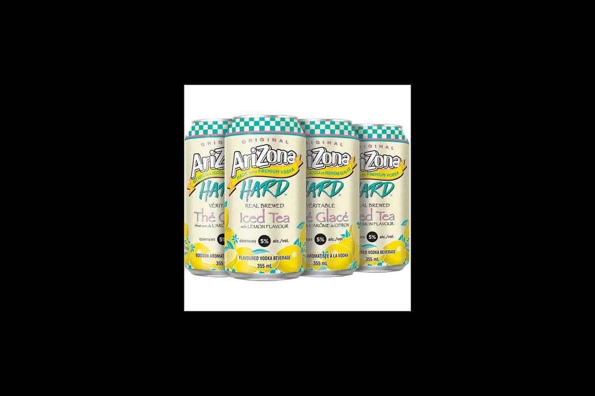 Arizona Hard Lemon Iced Tea (6 Cans) (6 x 6*355ml)
