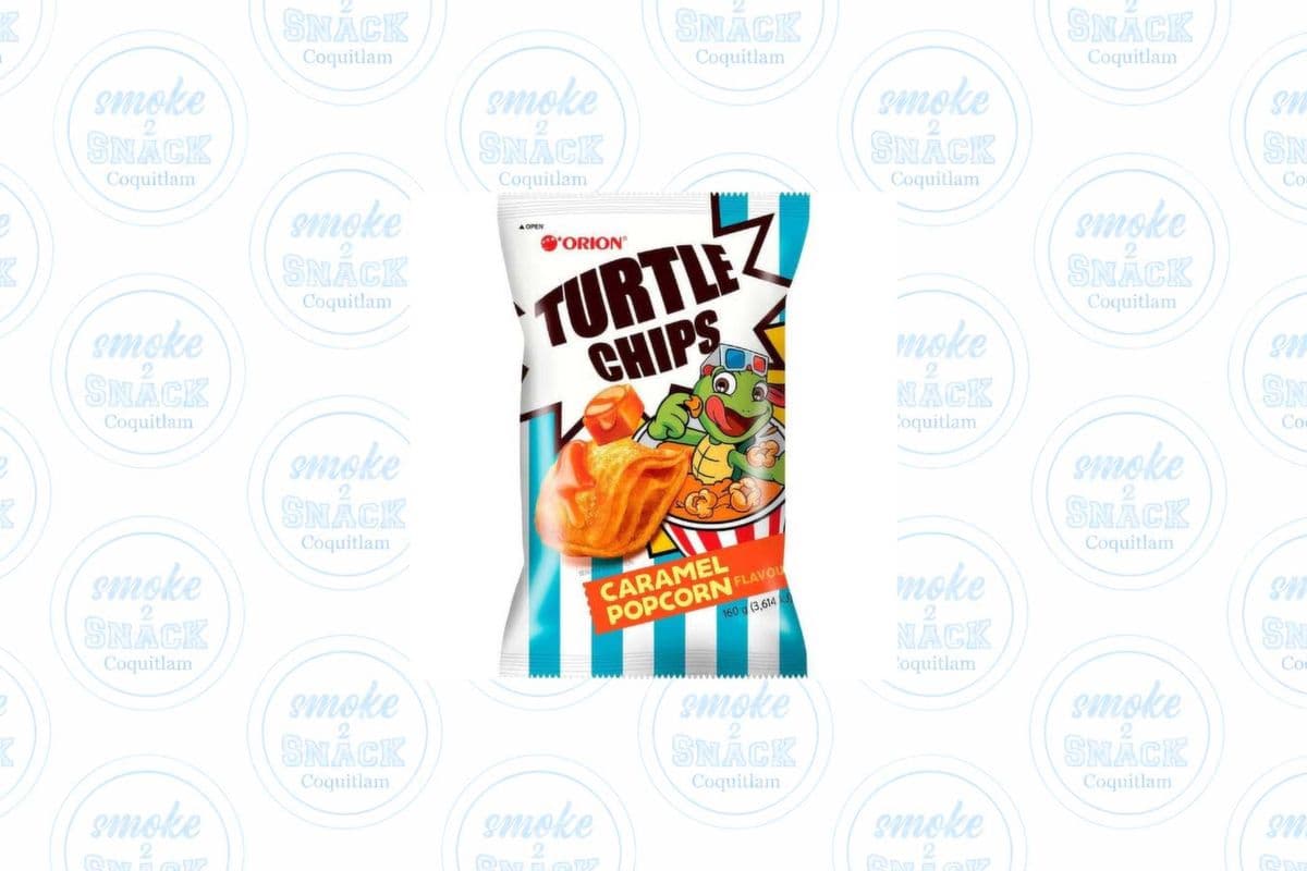 Turtle Chips Caramel Popcorn 160g