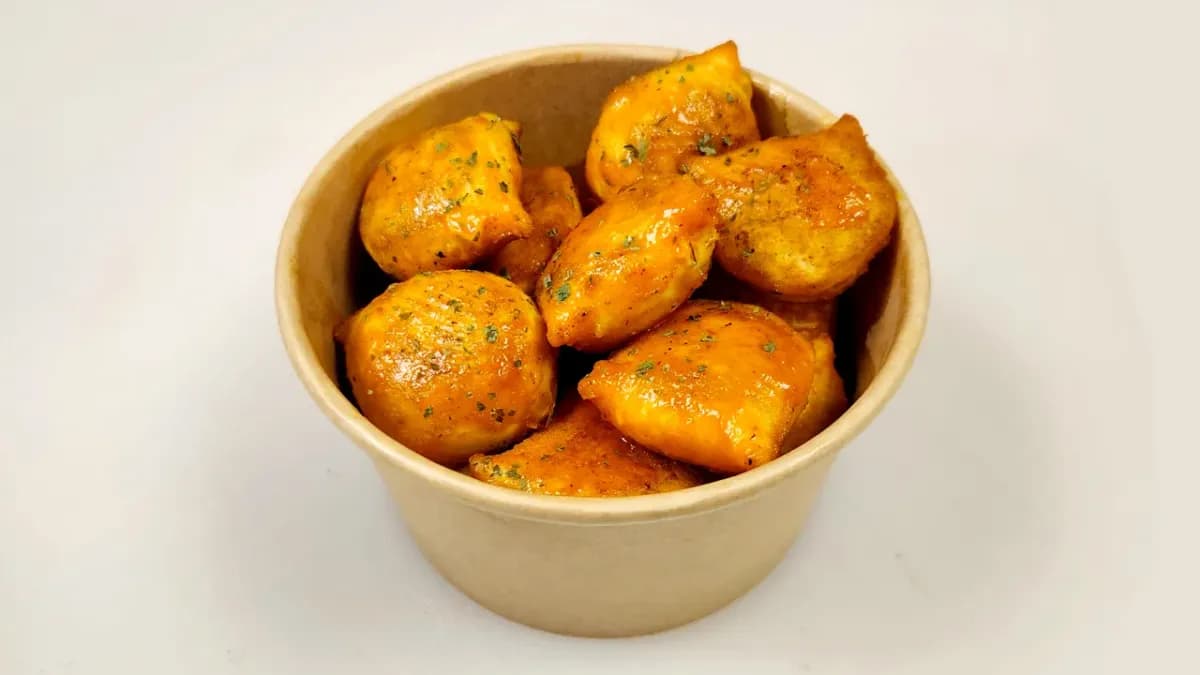 Bite-Sized Buffalo Pierogi