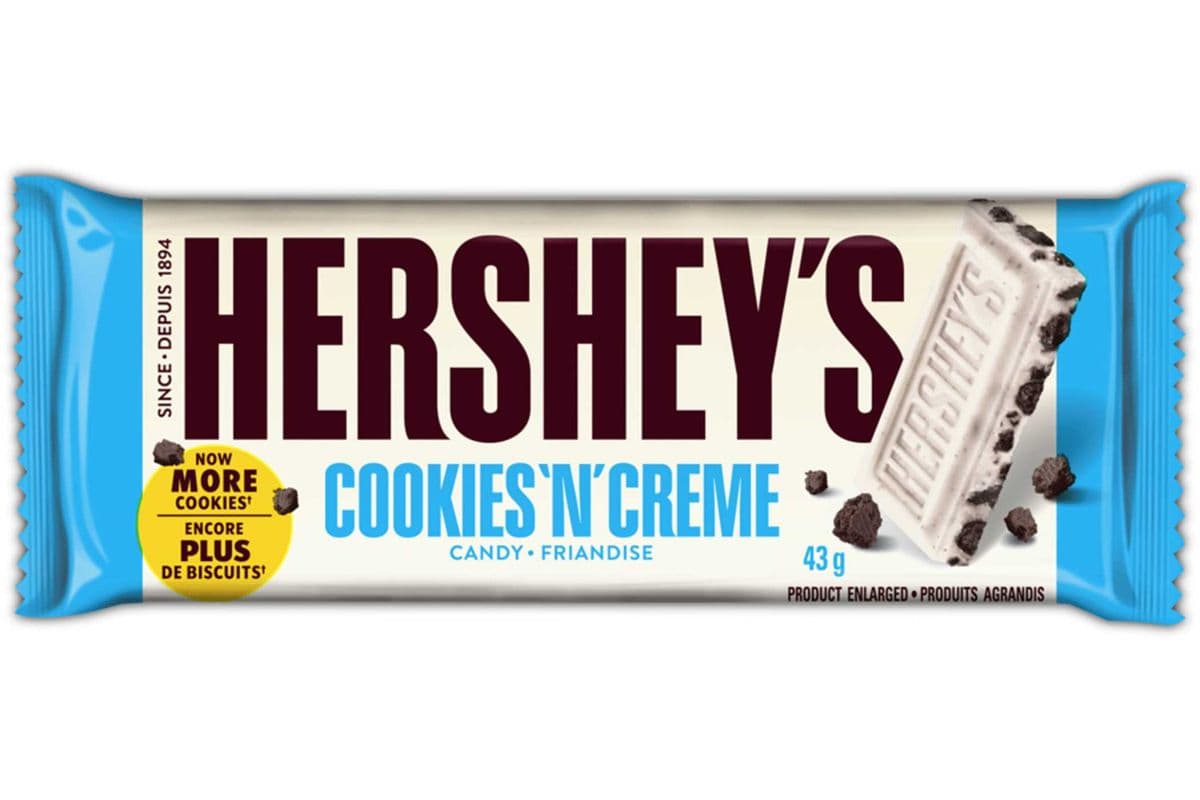 Hershey Cookies and Cream Chocolate (43 g)