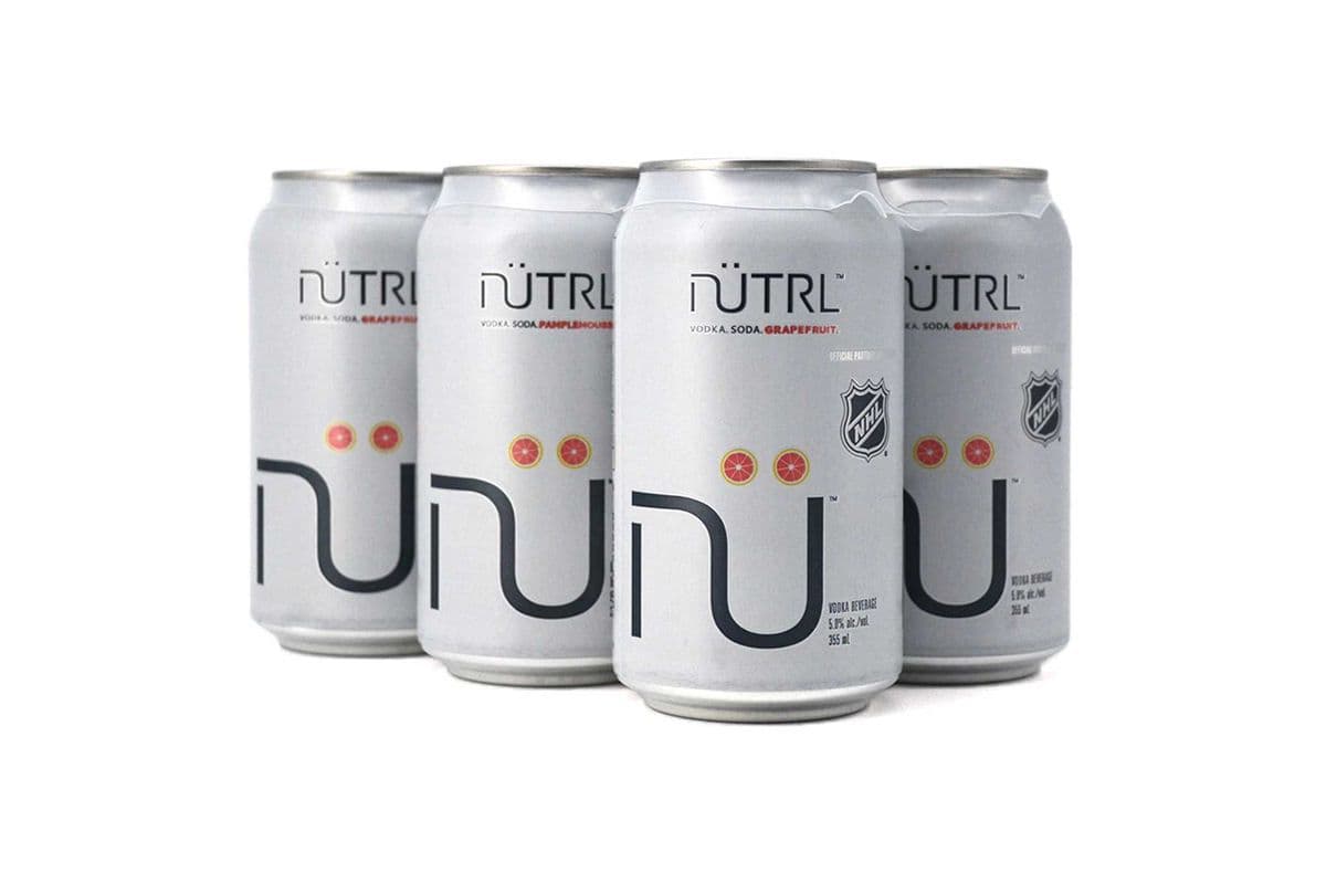 Nutrl Vodka Soda Grapefruit (6-Pack) (1 x 355 ml)