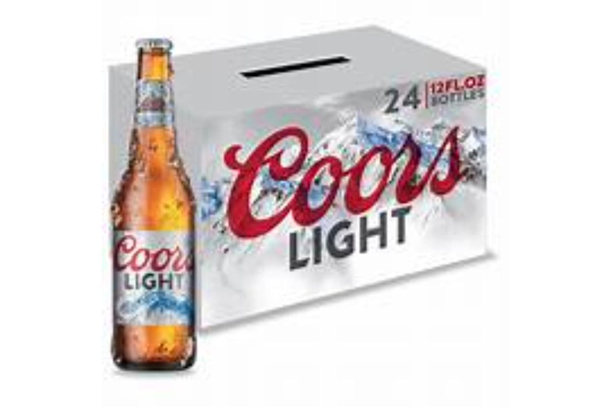 Coors Light (24 x 341 ml Bottles)