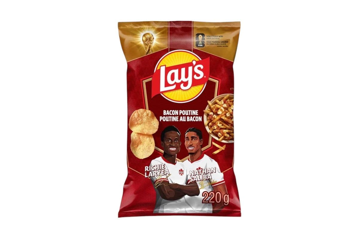 Lays Bacon Poutine (220gm) (270 Cal)