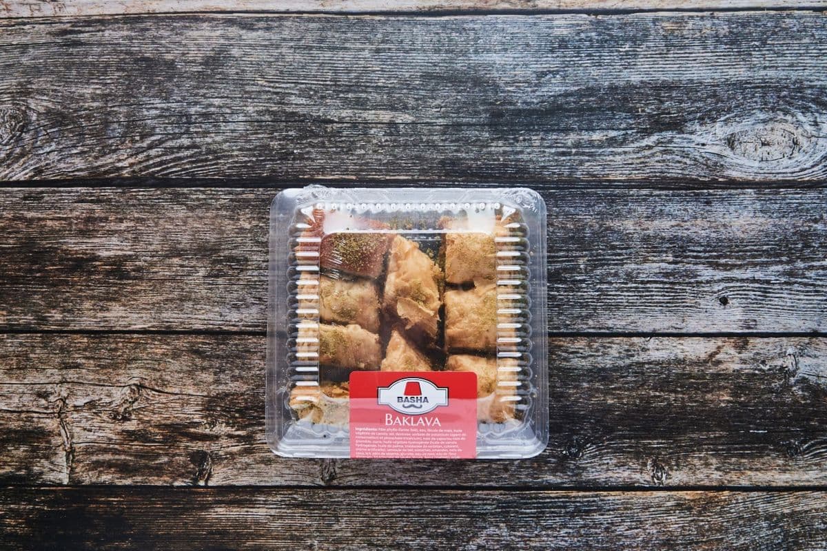 Boite de baklava
