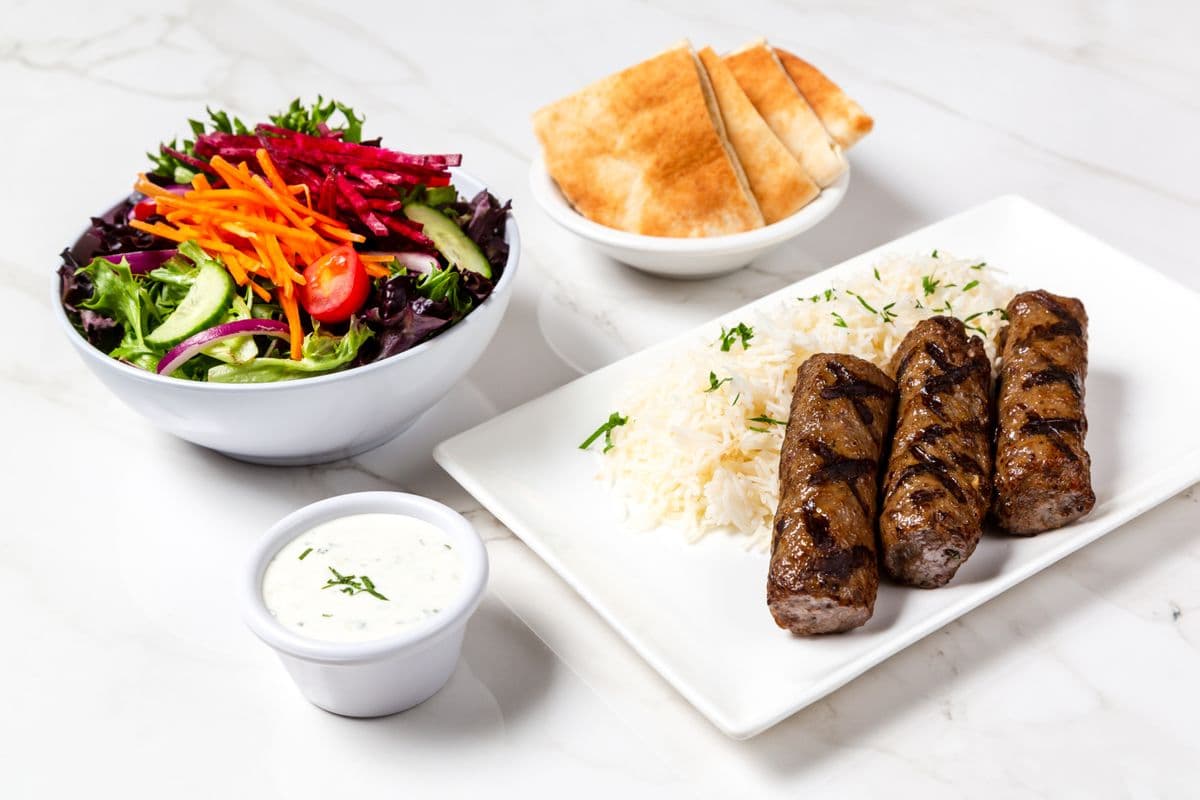 Grilled Burger Sticks (Kefta)