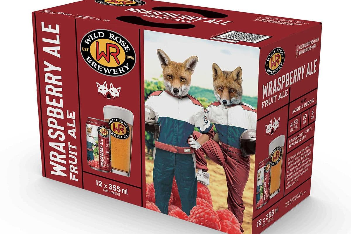 (NEW) Wild Rose Wraspberry Ale 12x355mL Can (12 x 355ML)