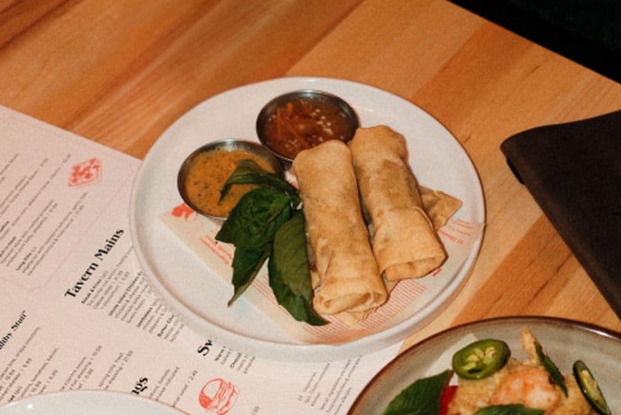 Vietnamese Chicken Spring Rolls