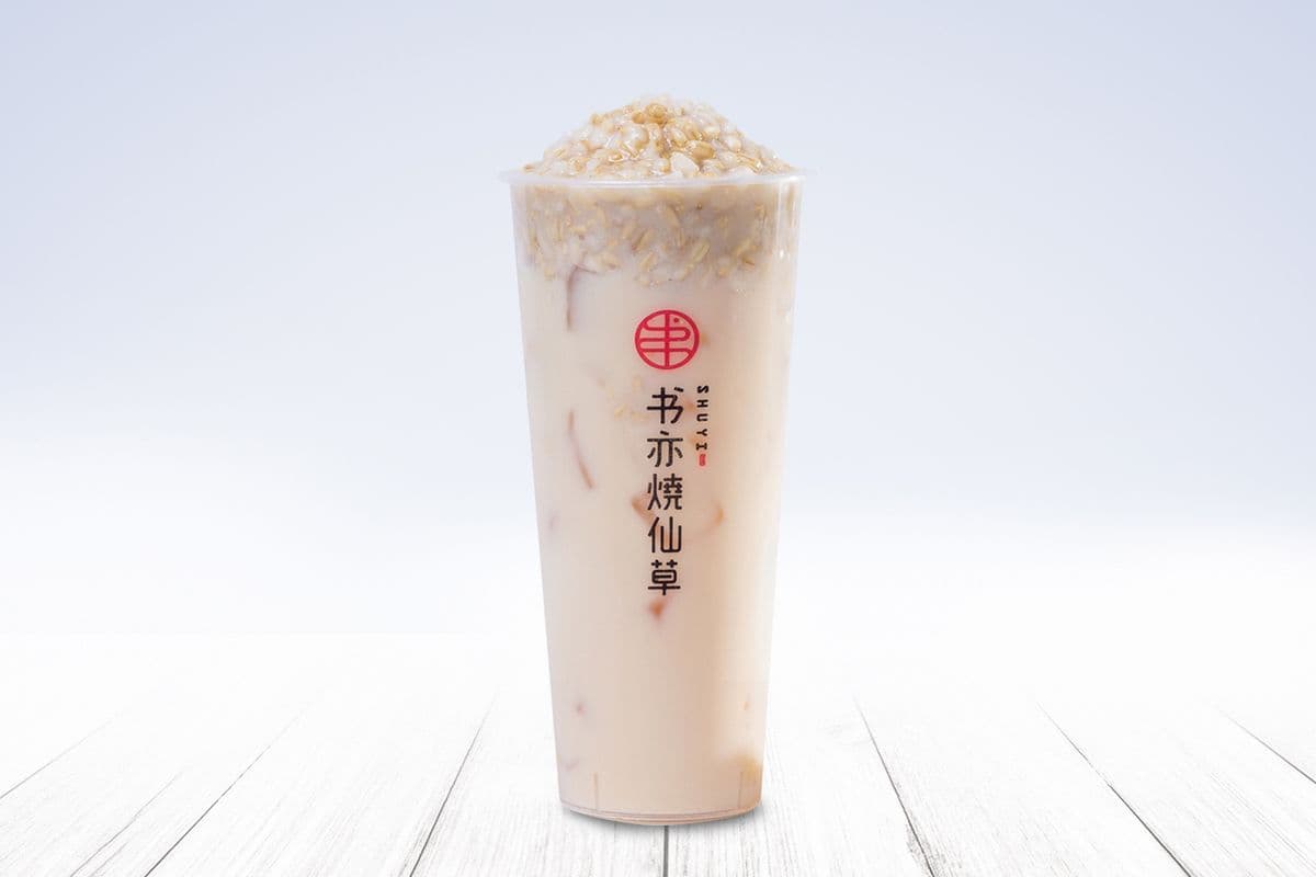 Thé au lait oolong à l'avoine / Oolong Milk Tea with Oats