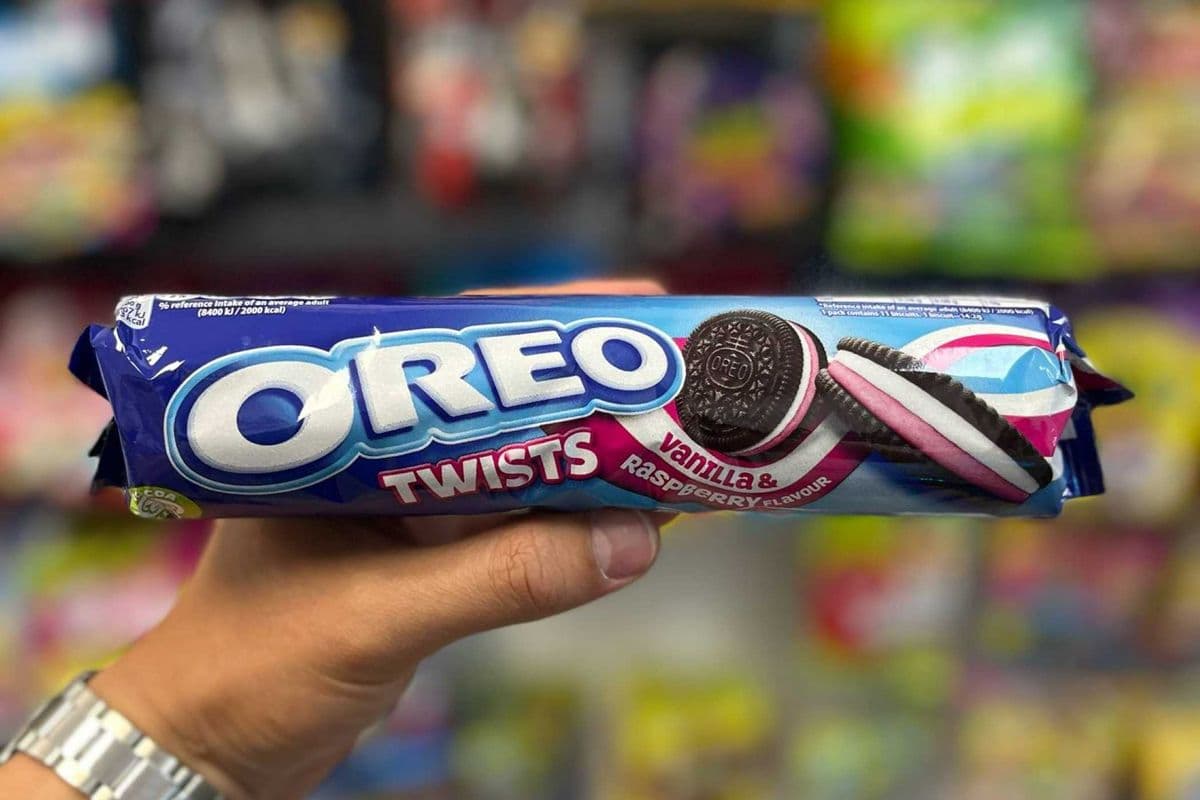 (UK) Oreo Twists Vanilla & Raspberry - 157g