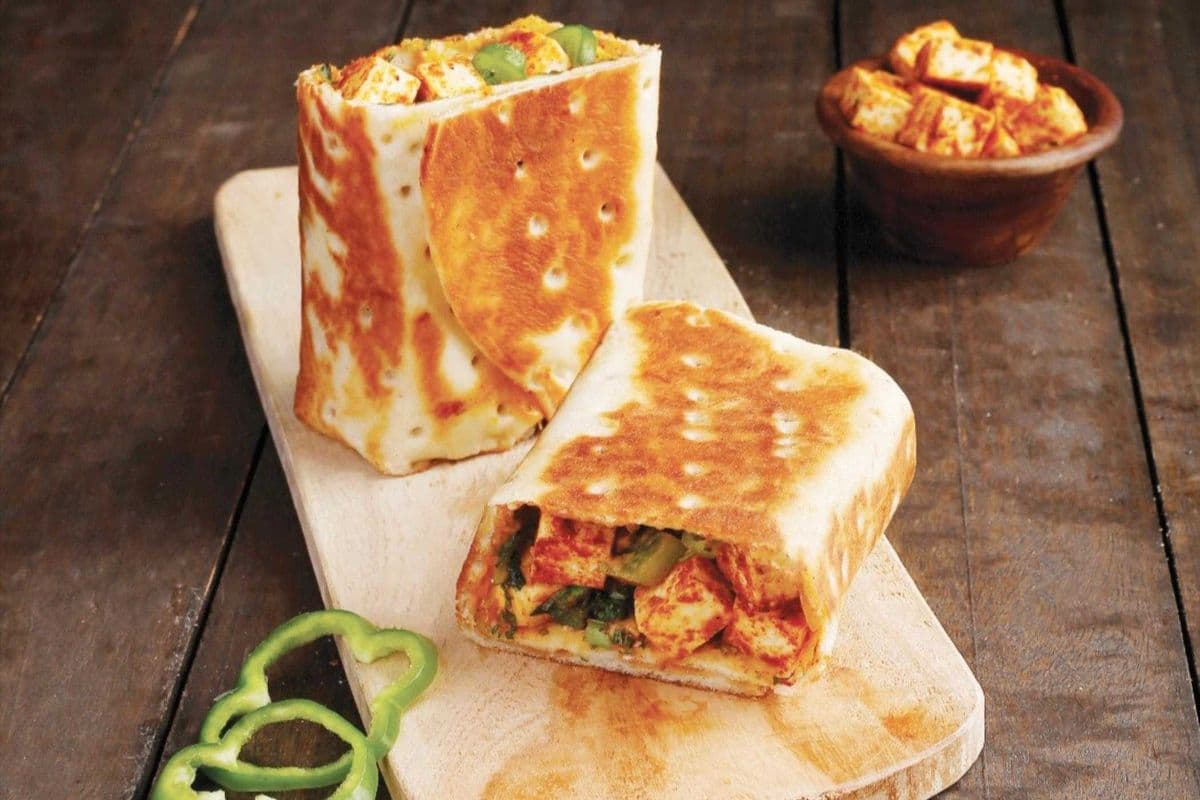 Makhani Paneer Wrap