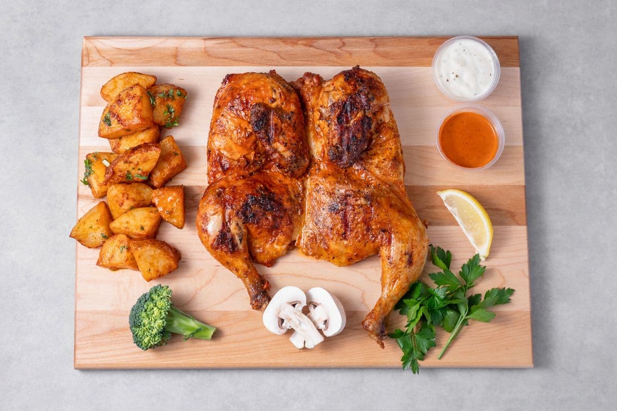 Assiette (poulet entier)